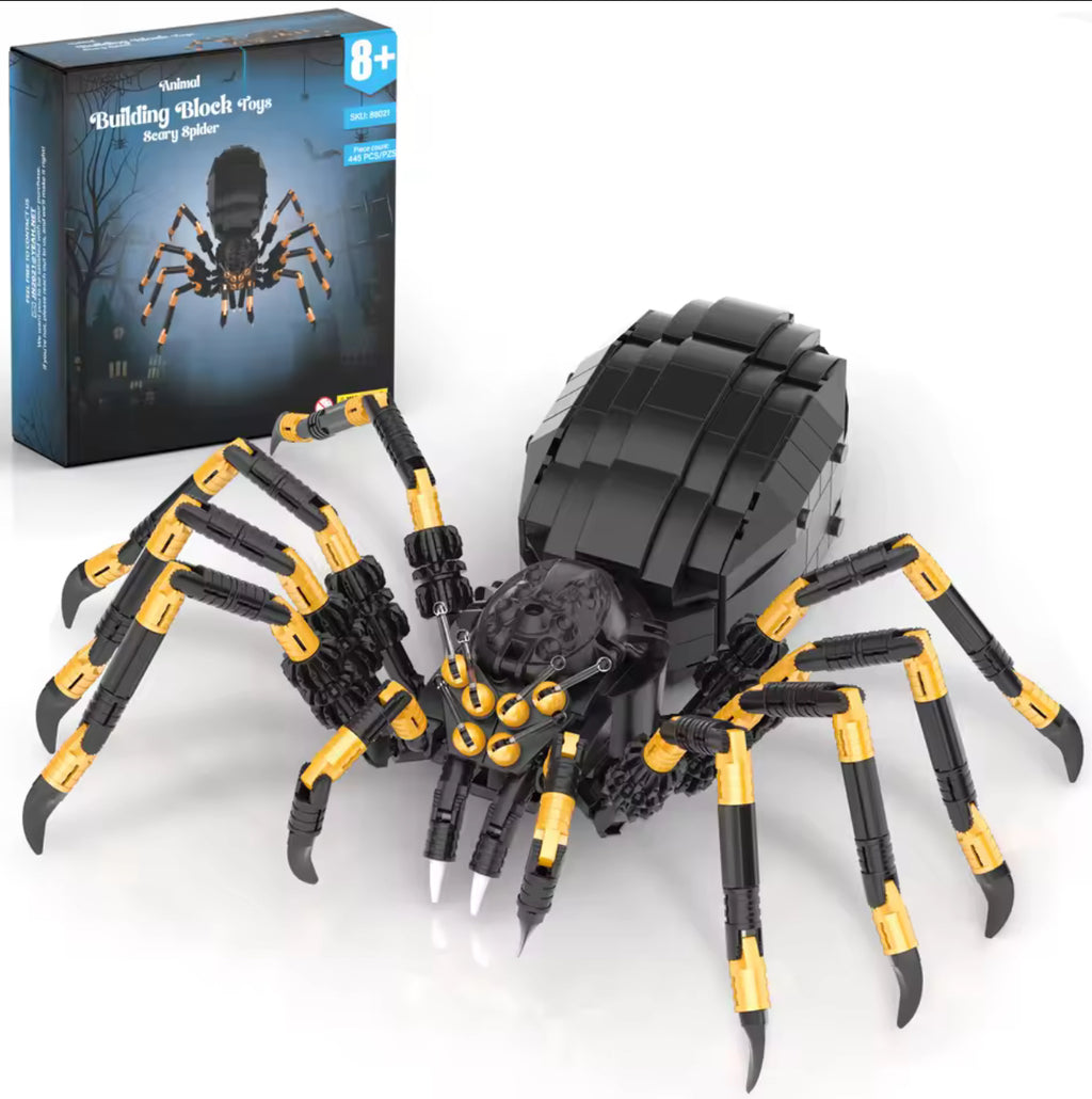 משחק הרכבה מגניב - עכביש 3ד מרשים!