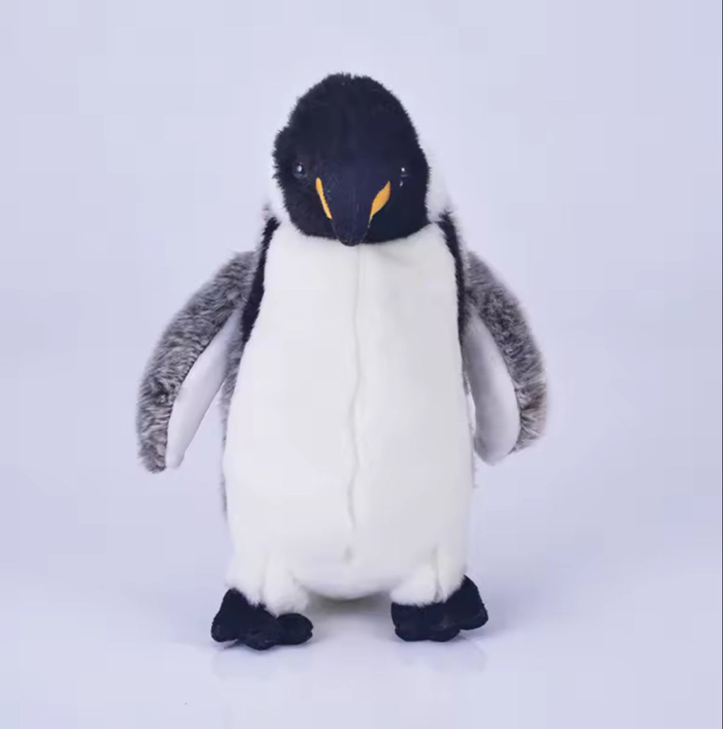 בובת פינגווין חמודה ורכה כיף למשחק או לעיצוב חדר ילדים