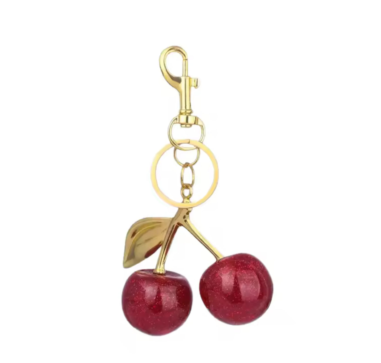 מחזיק מפתחות תליון דובדבן