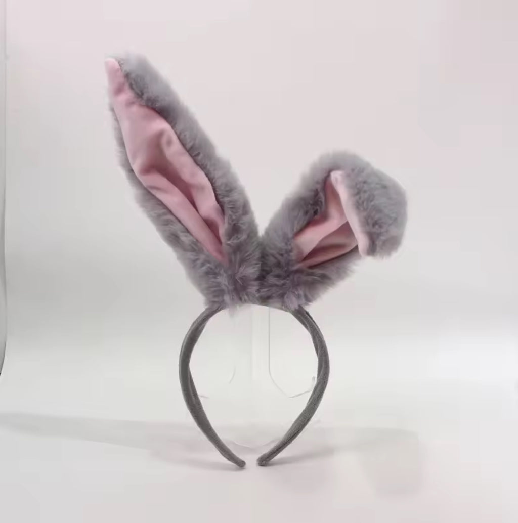 קשת ארנב אפורה תחפושת לפורים