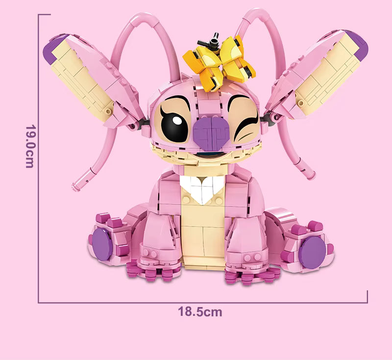 משחק הרכבה קוביות של סטיץ' מהנה לבנייה